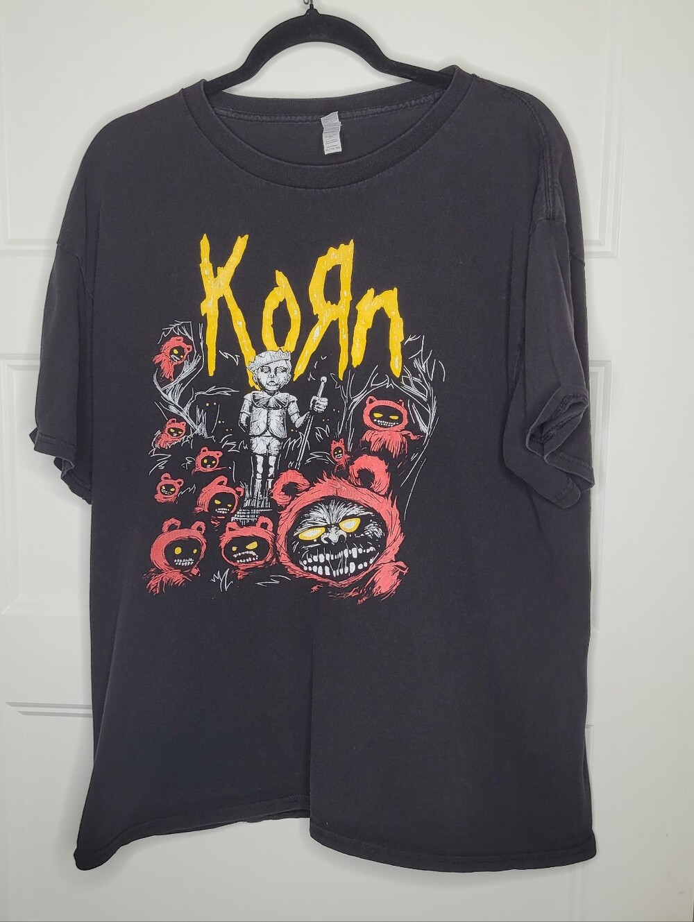 Korn Y2K Alstyle Heavyweight T-Shirt Size XL